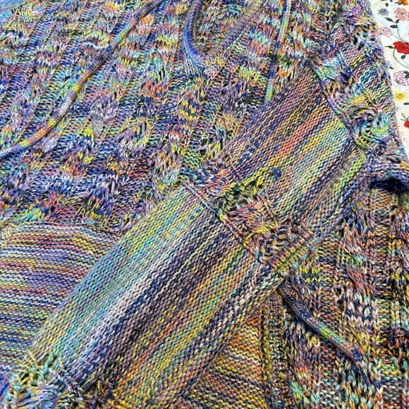 Ramy Brook Multicolor Women's Hooded Sweater - Picture 4 of 5